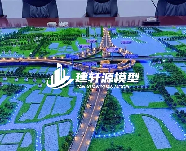 信丰高速公路沙盘定制